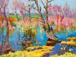 Микола Глущенко (1901–1977) «Кінець квітня» - artmuseum.org.ua